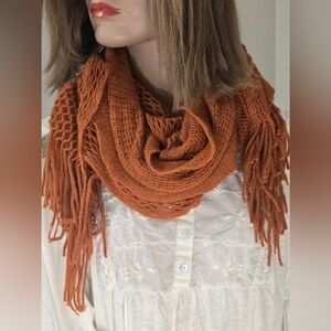 Southern Belle Cozy Crochet Scarf OB